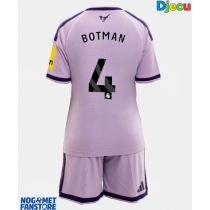 Newcastle United Sven Botman #4 Rezervni Dres za djecu 2026-27 Kratak Rukav (+ Kratke hlače)
